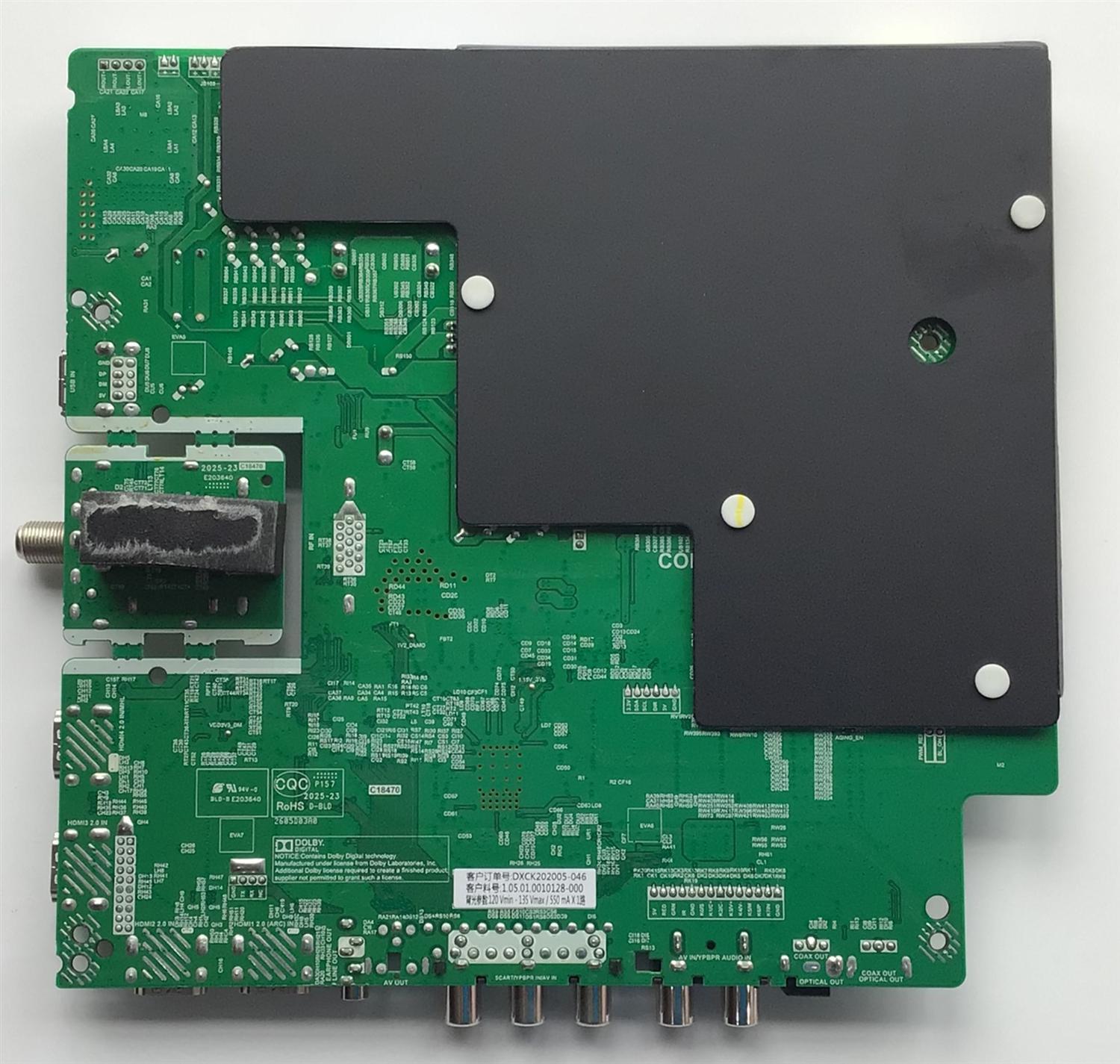 MAIN FUENTE (COMBO) PARA TV SCEPTRE / NUMERO DE PARTE DXCK202005-046 / TP.MS3458.PC757 / 1.05.01.0010128-000 / A20074240 / DISPLAY CC500PV7D VER.02 / MODELO W50 PSTV58GA - Imagen 3
